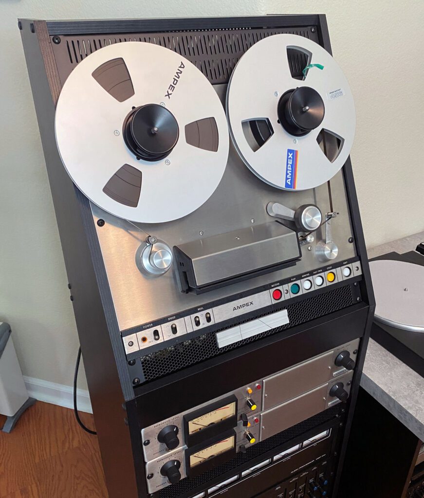 Ampex AG-440 installed in the studio