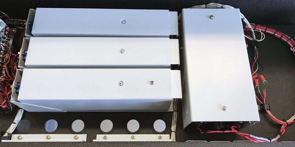 program and monitor amplifiers
