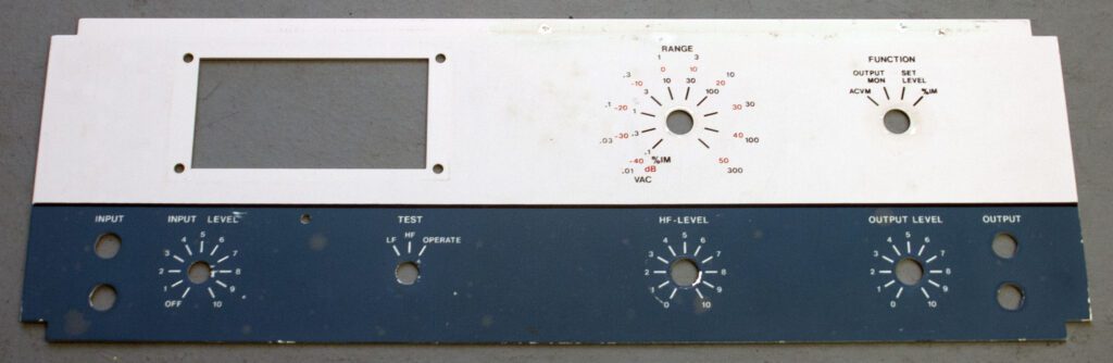 Two different types of control panels are shown.