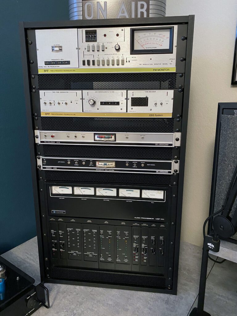 studio equipment rack