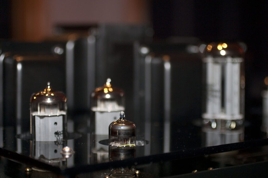 A close up of some tubes on top of a table