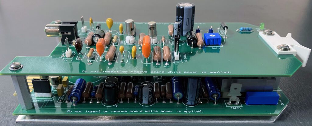 WA-6600 preamplifier and add-on equalization board