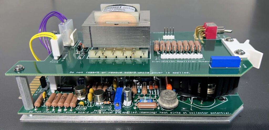 WA-6107 amplifier with output transformer option