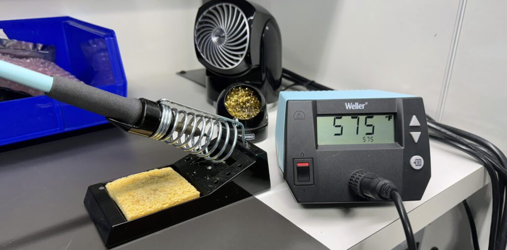 digital readout soldering station