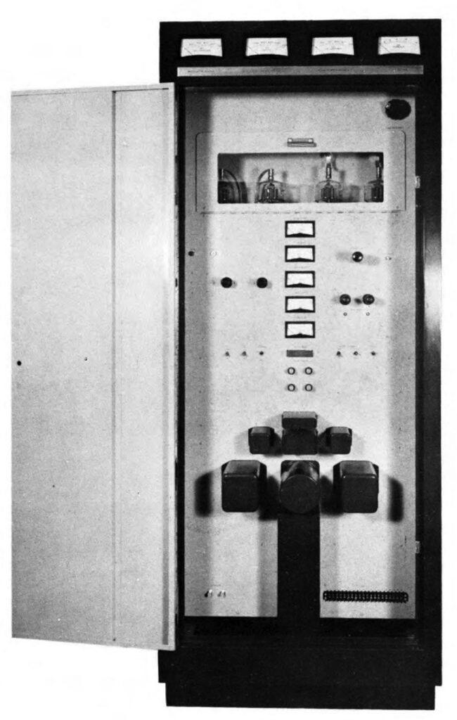 Bauer Model 707 AM Transmitter